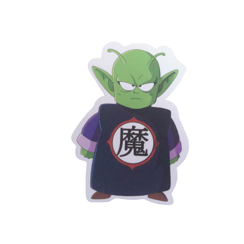 Collection of 74 Dragon Ball and Dragon Ball Z anime character stickers featuring iconic characters like Goku, Vegeta, Piccolo, Gohan, and other beloved fighters from both classic Dragon Ball and Dragon Ball Z series, available as individual $1 vinyl stickers