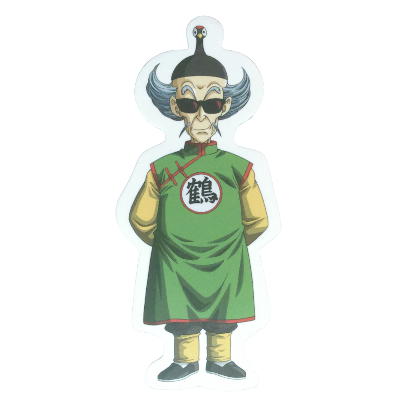 Collection of 74 Dragon Ball and Dragon Ball Z anime character stickers featuring iconic characters like Goku, Vegeta, Piccolo, Gohan, and other beloved fighters from both classic Dragon Ball and Dragon Ball Z series, available as individual $1 vinyl stickers