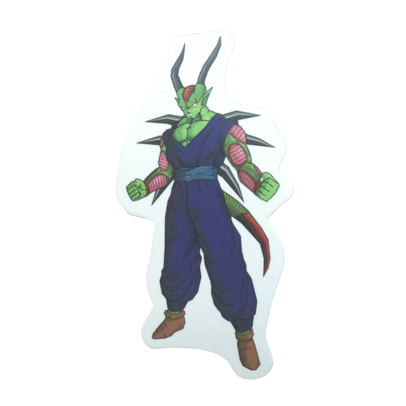 Collection of 74 Dragon Ball and Dragon Ball Z anime character stickers featuring iconic characters like Goku, Vegeta, Piccolo, Gohan, and other beloved fighters from both classic Dragon Ball and Dragon Ball Z series, available as individual $1 vinyl stickers