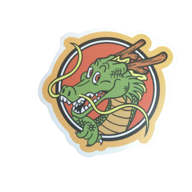 Collection of 74 Dragon Ball and Dragon Ball Z anime character stickers featuring iconic characters like Goku, Vegeta, Piccolo, Gohan, and other beloved fighters from both classic Dragon Ball and Dragon Ball Z series, available as individual $1 vinyl stickers