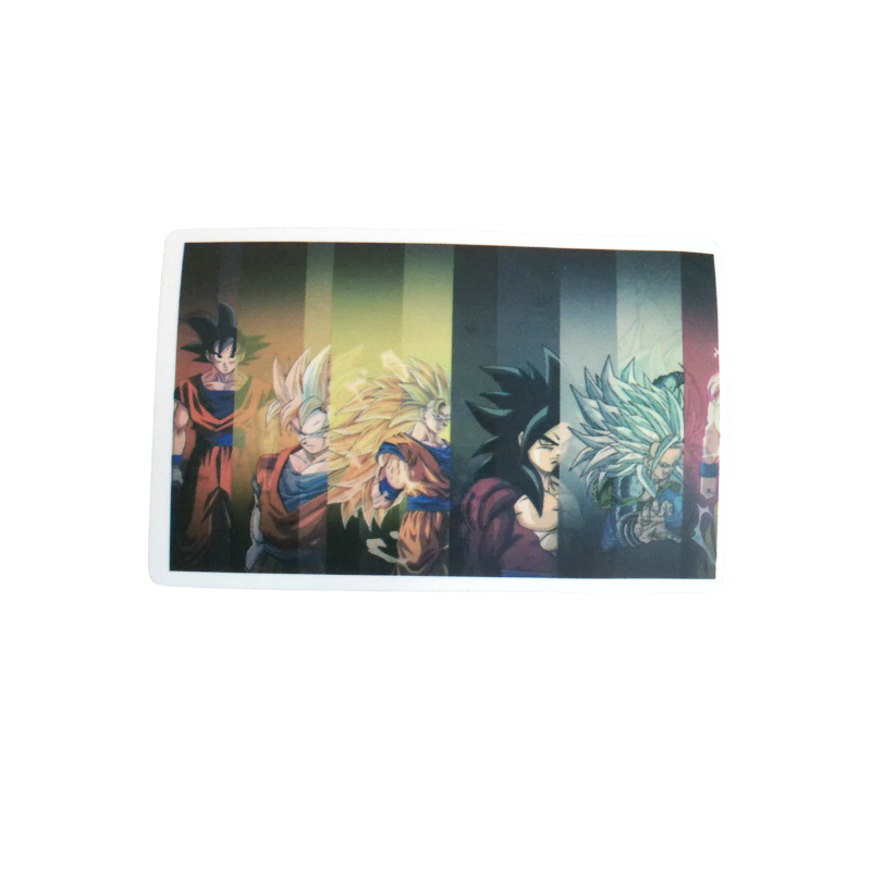 Collection of 74 Dragon Ball and Dragon Ball Z anime character stickers featuring iconic characters like Goku, Vegeta, Piccolo, Gohan, and other beloved fighters from both classic Dragon Ball and Dragon Ball Z series, available as individual $1 vinyl stickers