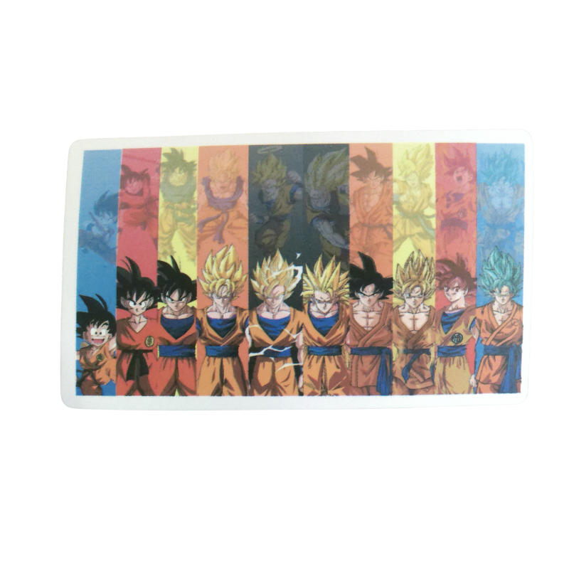 Collection of 74 Dragon Ball and Dragon Ball Z anime character stickers featuring iconic characters like Goku, Vegeta, Piccolo, Gohan, and other beloved fighters from both classic Dragon Ball and Dragon Ball Z series, available as individual $1 vinyl stickers