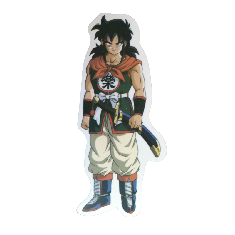 Collection of 74 Dragon Ball and Dragon Ball Z anime character stickers featuring iconic characters like Goku, Vegeta, Piccolo, Gohan, and other beloved fighters from both classic Dragon Ball and Dragon Ball Z series, available as individual $1 vinyl stickers