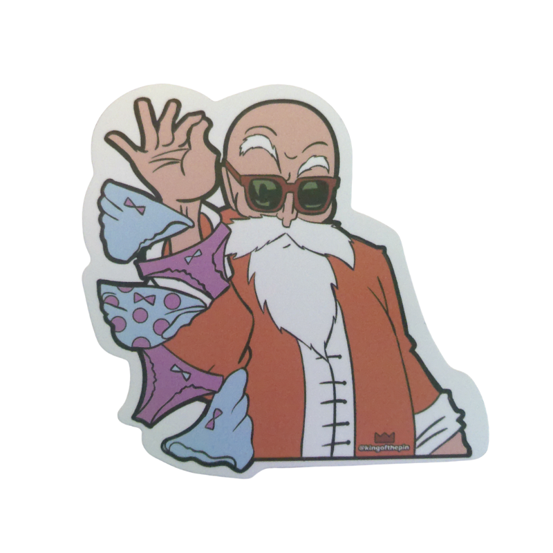 Collection of 74 Dragon Ball and Dragon Ball Z anime character stickers featuring iconic characters like Goku, Vegeta, Piccolo, Gohan, and other beloved fighters from both classic Dragon Ball and Dragon Ball Z series, available as individual $1 vinyl stickers
