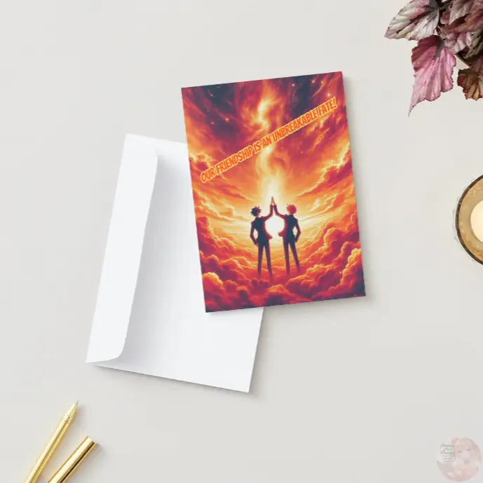 Eternal Nakama Bond – Anime Friendship Card | Friendship Greeting - Goddess Kiss Boutique