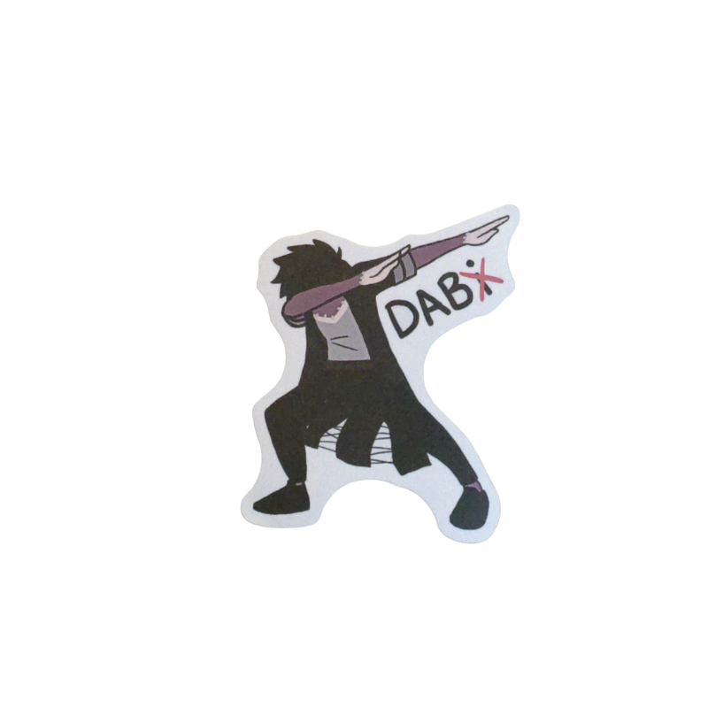 Collection of 100 My Hero Academia anime character stickers featuring popular heroes like Deku, Bakugo, Todoroki, All Might, and other beloved MHA characters, available as individual $1 vinyl stickers