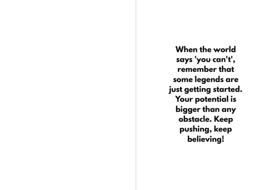 Haikyuu!! Shouyou Hinata Support Card - "Rise Beyond Your Limits!"