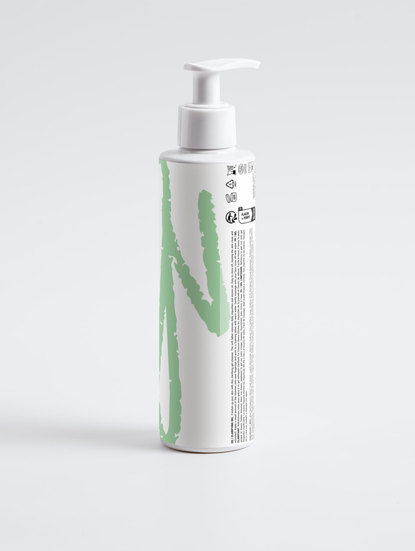 Clarifying Gel Cleanser with Aloe & Fruit Extracts - Gentle Skin Freshener & Acne Defense