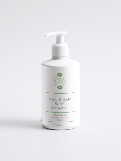 Hand & Body Wash, Camelia | Hydrating Vegan Cleanser