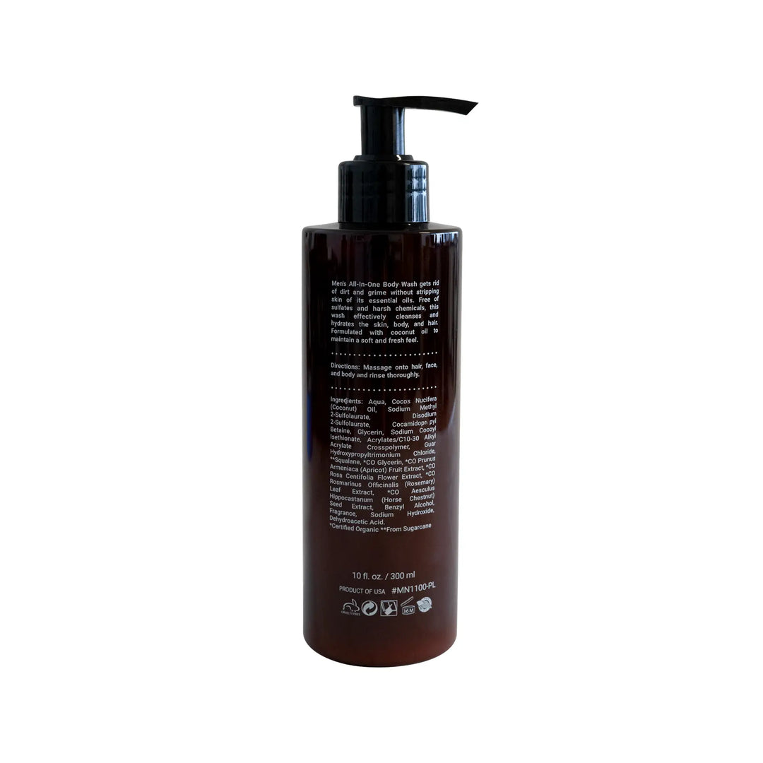 All-in-One Nutrient-Rich Body Wash with Squalane and Organic Extracts