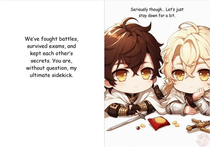 Anime Friendship Card | Ultimate Sidekick Greeting Card - Goddess Kiss Boutique