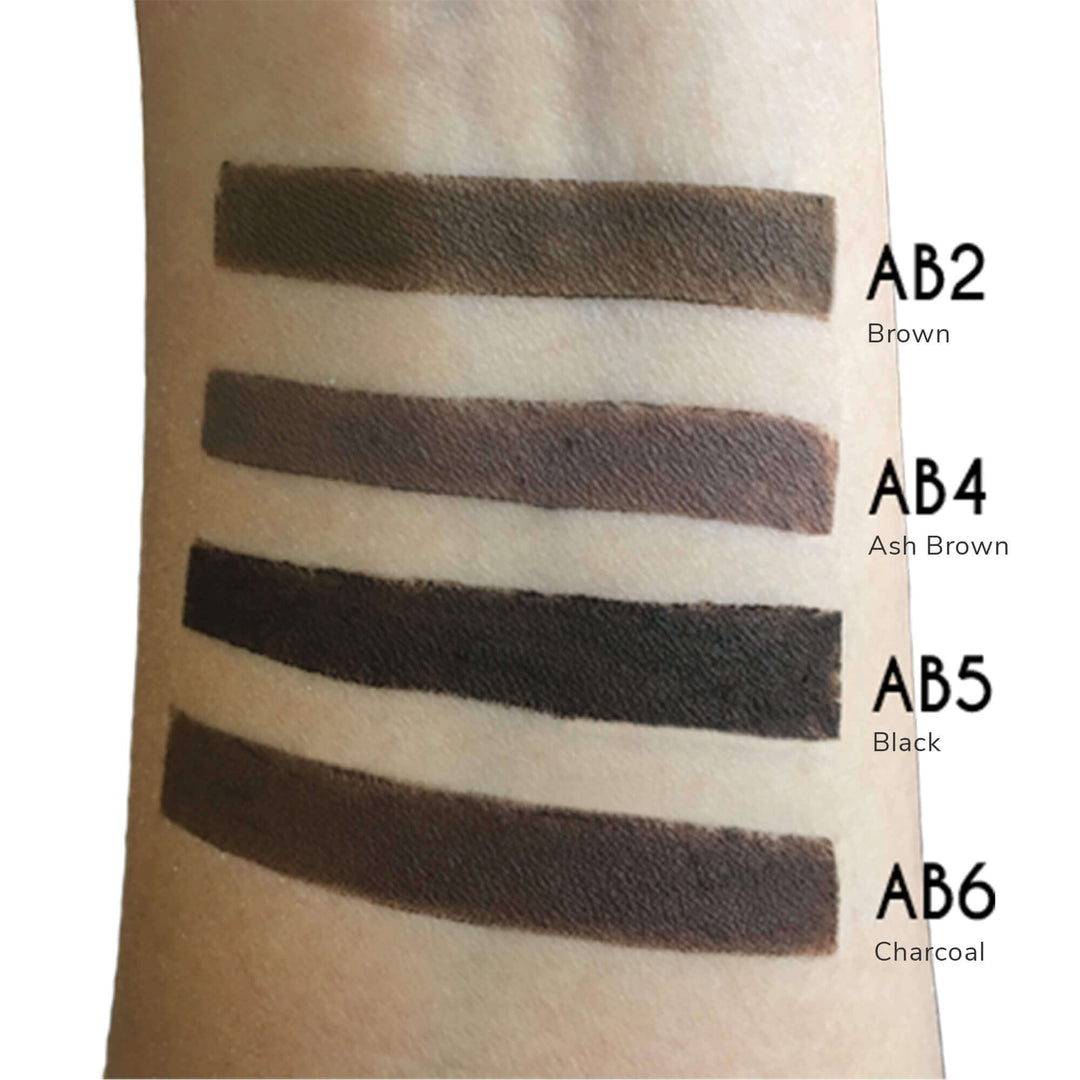 Swatches of Goddess Kiss Boutique's Dual Tip Eyebrow Pencil - , Paraben-Free, 0.22g