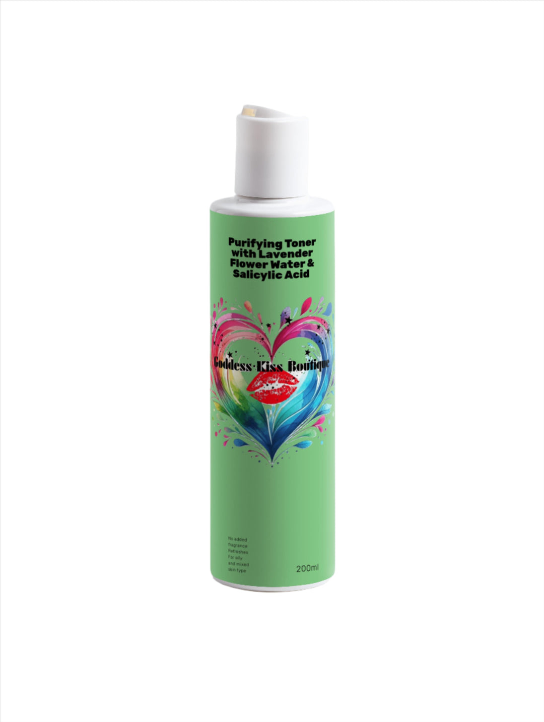 Purifying Toner with Lavender Flower Water & Salicylic Acid for Clear Pores & Fresh Skin