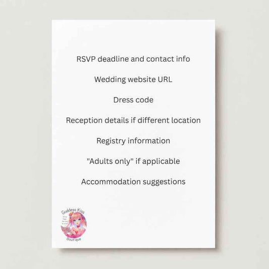 Custom Anime Wedding Invitations - 30 Pack for $35 with Upload or Custom Design