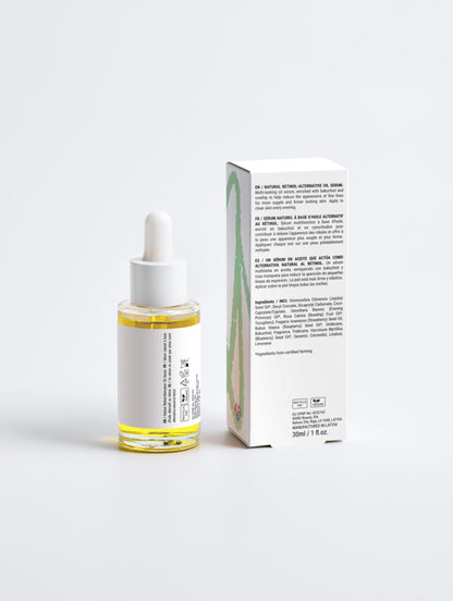 Nourishing Bakuchiol & Rosehip Retinol-Alternative Oil Serum