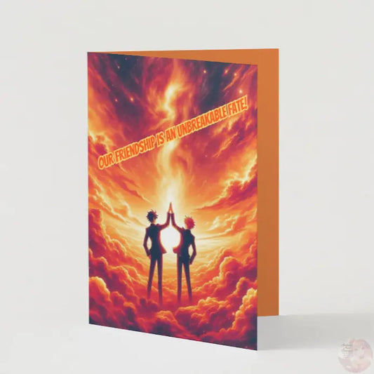 Eternal Nakama Bond – Anime Friendship Card | Friendship Greeting - Goddess Kiss Boutique