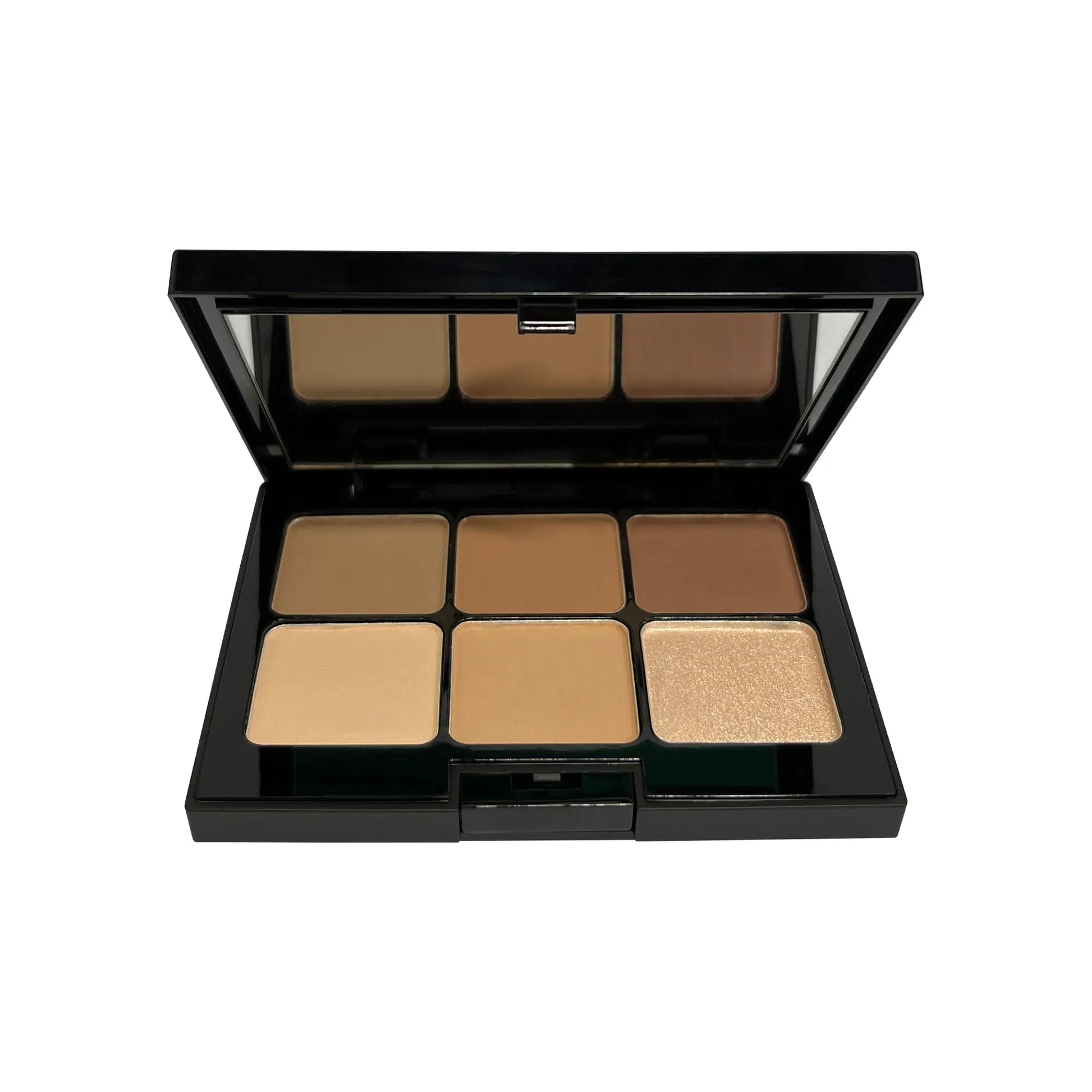 Eyeshadow Palette - La Cream 6-Color Vegan Palette with Crease-Resistant Formulation