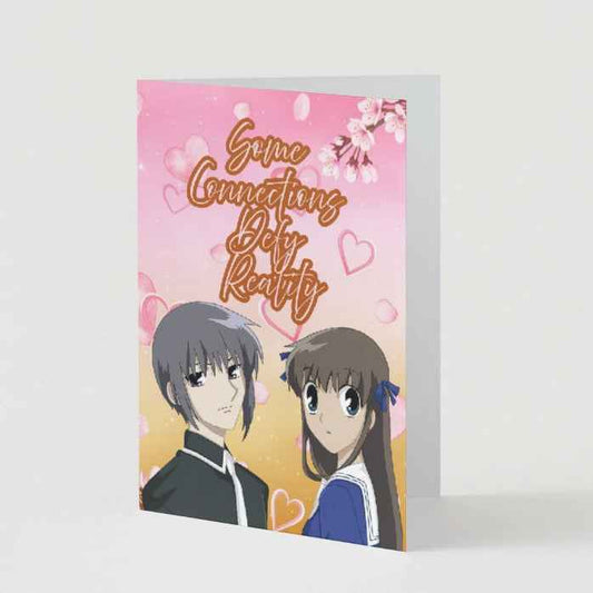 Fruits Basket Anime Anniversary Card - "Connecting Beyond Reality"