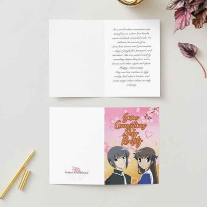Fruits Basket Anime Anniversary Card - "Connecting Beyond Reality"