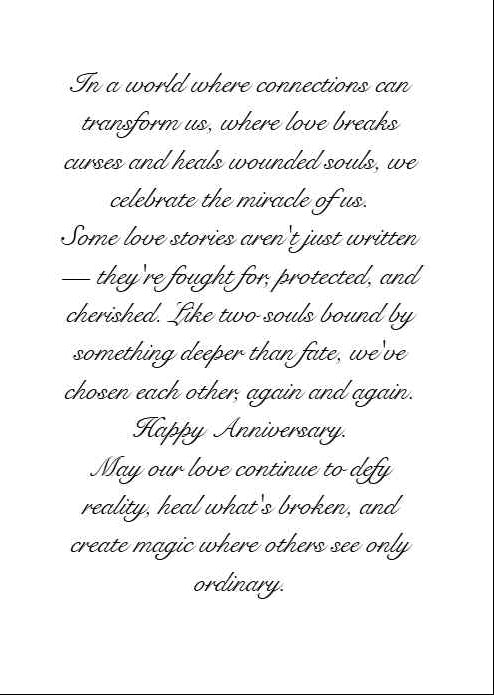 Fruits Basket Anime Anniversary Card - "Connecting Beyond Reality"