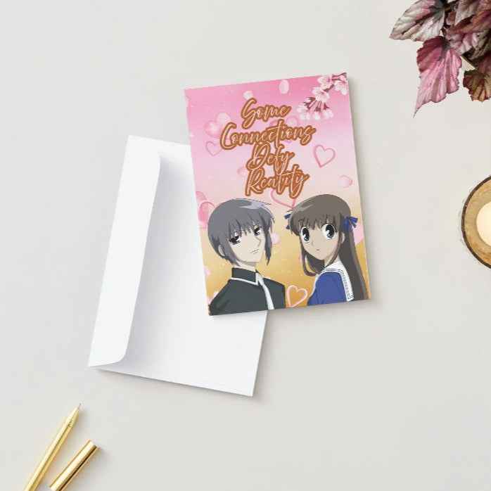 Fruits Basket Anime Anniversary Card - "Connecting Beyond Reality"