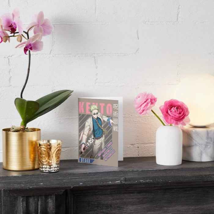 Jujutsu Kaisen Kento Nanami Birthday Card - "Birthday Chaos Officially Authorized"