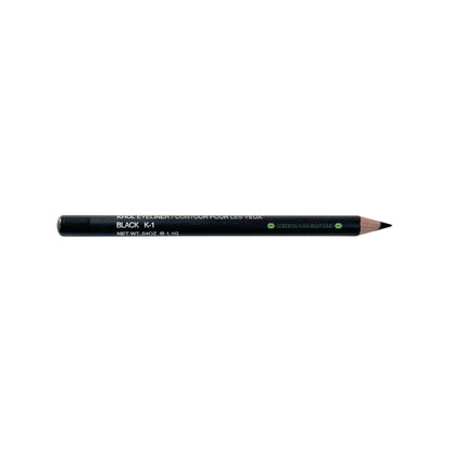 Khol Eyeliner Pencil - Black |  Intense Pigmentation, Long-Lasting Formula - Smudge & Blend -  Made in North America