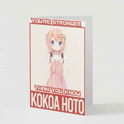 Is the Order a Rabbit? Kokoa Hoto Support Card - "You're Stronger Than You Know"