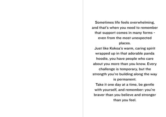 Is the Order a Rabbit? Kokoa Hoto Support Card - "You're Not Alone"