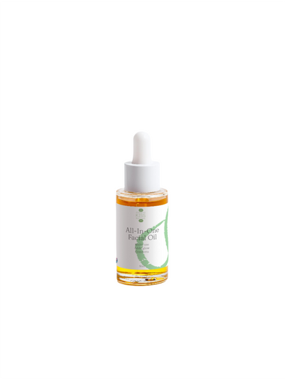 All-in-One  Facial Oil for Radiant Skin - Organic Blend with Jojoba, Avocado & Evening Primrose