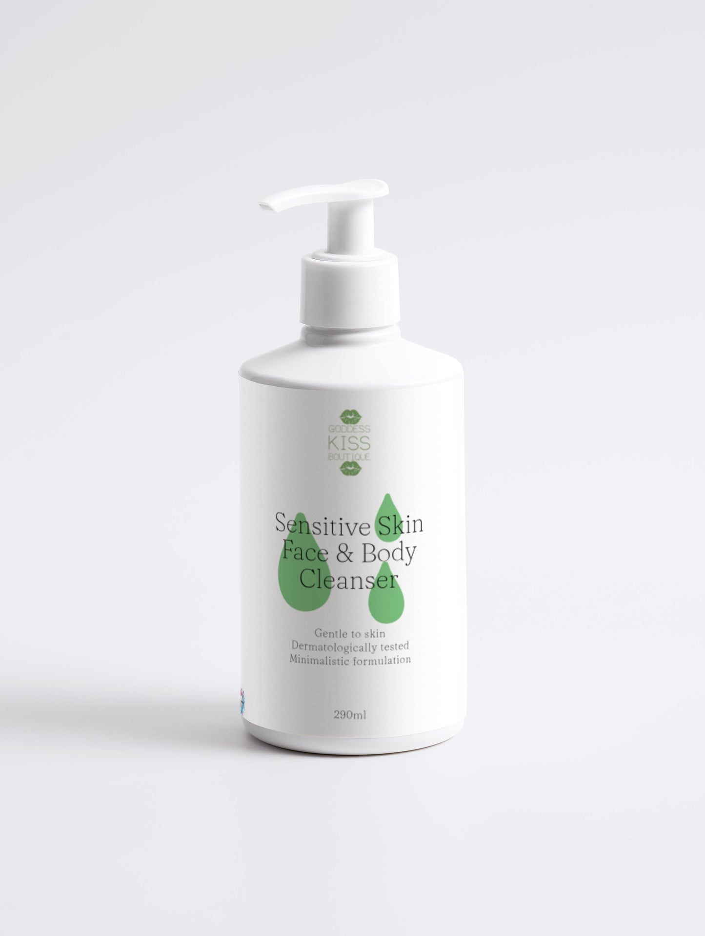 Sensitive Skin Face & Body Cleanser with Linden Flower & Plum Fruit Extracts