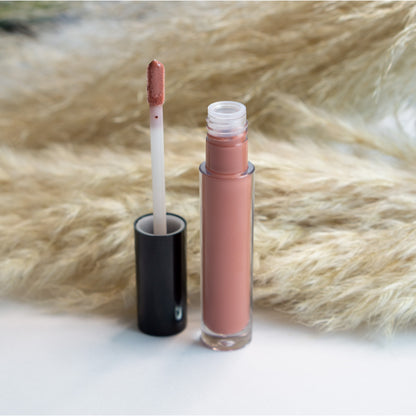 Poutastic Liquid Lip Gloss - Nude | Sheer Tint for Fuller Lips, 5 mL / 0.17 fl oz 