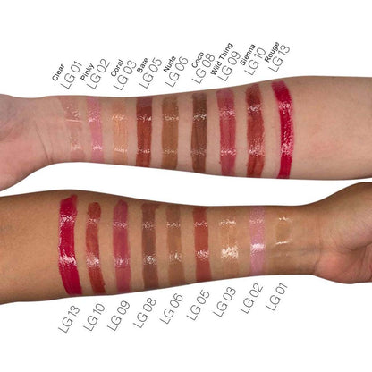 Poutastic Liquid Lip Gloss - Warm Rose | Sheer Tint for Fuller Lips, 5 mL / 0.17 fl oz 
