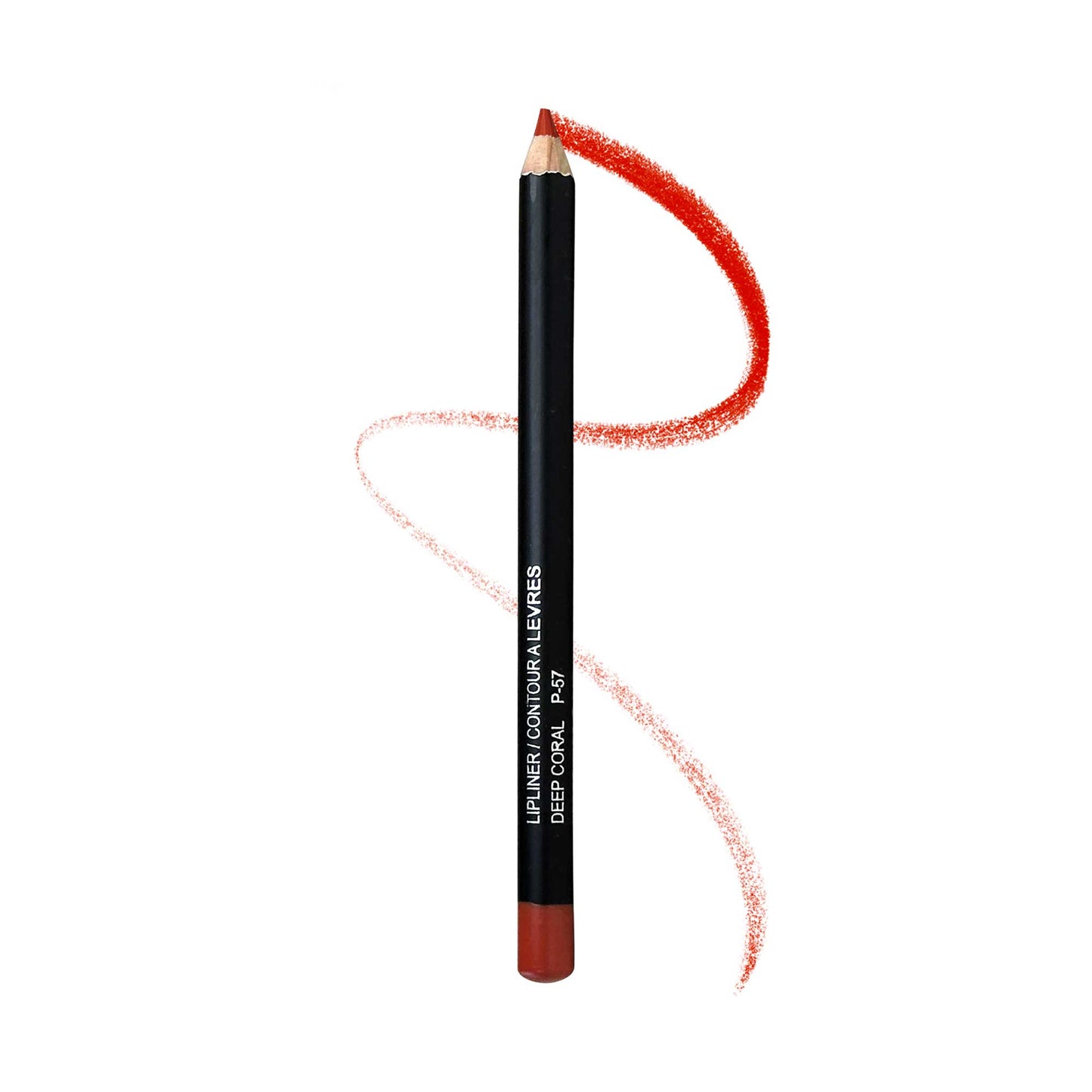 Pout Power Lip Liner | Long-Lasting Formula for Perfect Lip Definition - Deep Coral