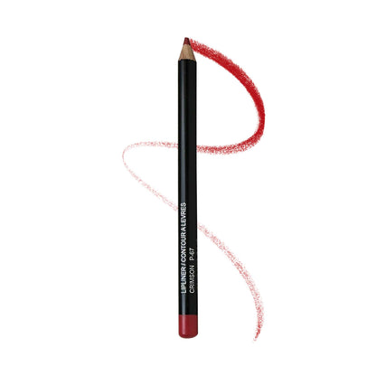 Pout Power Lip Liner | Long-Lasting Formula for Perfect Lip Definition - Crimson