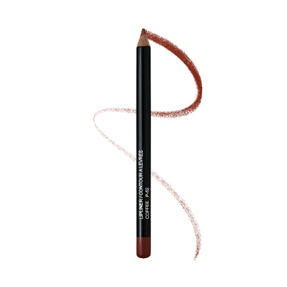 Pout Power Lip Liner | Long-Lasting Formula for Perfect Lip Definition - Coffee 