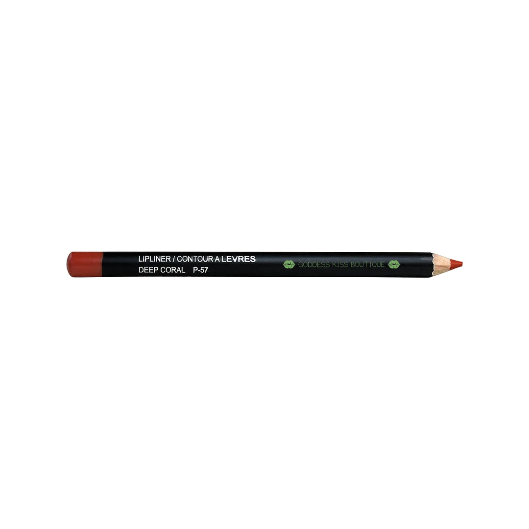 Pout Power Lip Liner - Deep Coral | Long-Lasting Formula for Perfect Lip Definition