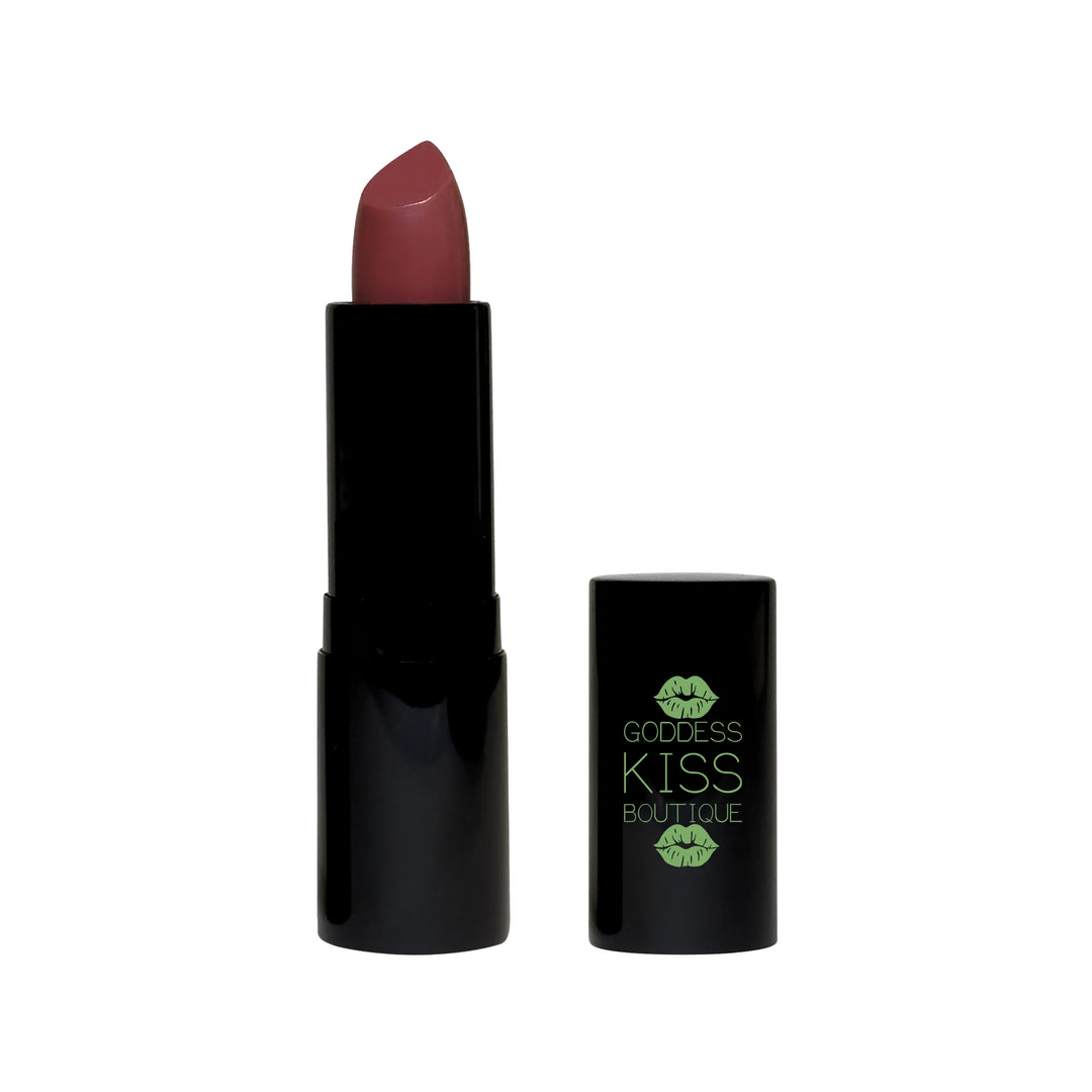 Luxurious Cream Lipstick - Rambling Rose | Argan Oil Infused for Hydrated Lips, Vibrant Color