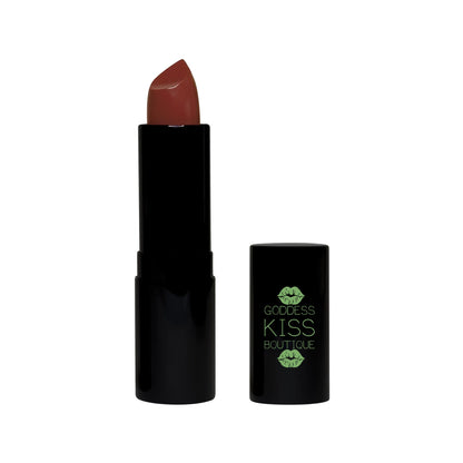 Matte Elegance Lipstick | Long-lasting Hydration Boost, Vegan Formula - Paraben-Free - Cruelty-Free Lipstick - Brandy 