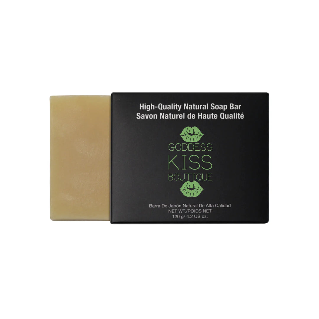 Natural Tea Tree Healing Soap with Goat Milk & Essential Oils - Acne Relief, Anti-Inflammatory, Chemical-Free - Made in North America