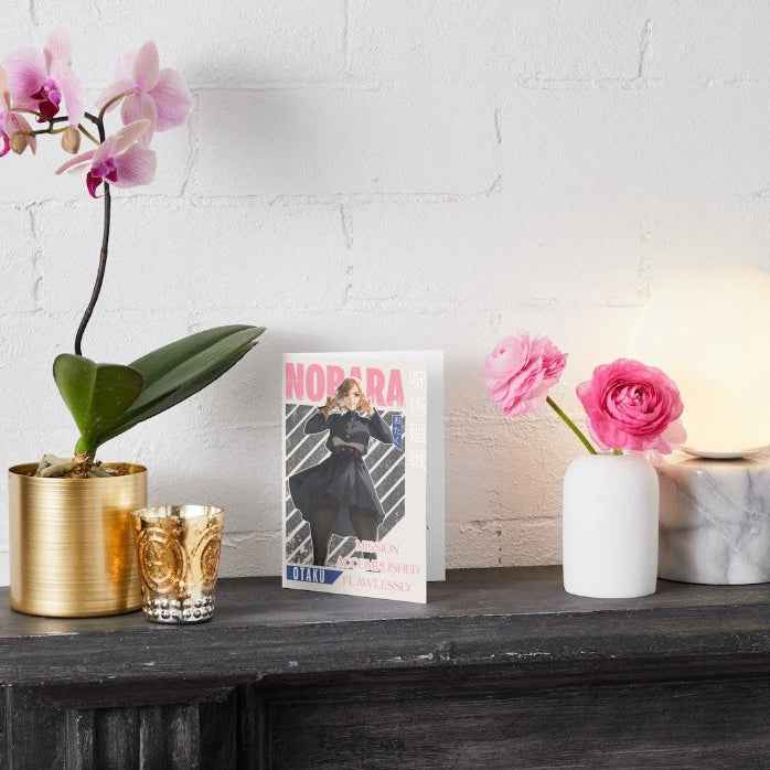 Jujutsu Kaisen Nobara Kugisaki Celebration Card - "Mission Accomplished Flawlessly"