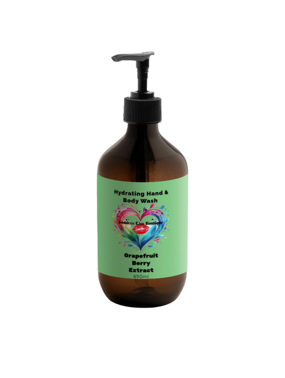 Hand & Body Wash: Hydrating Grapefruit Berry Extract Cleanser
