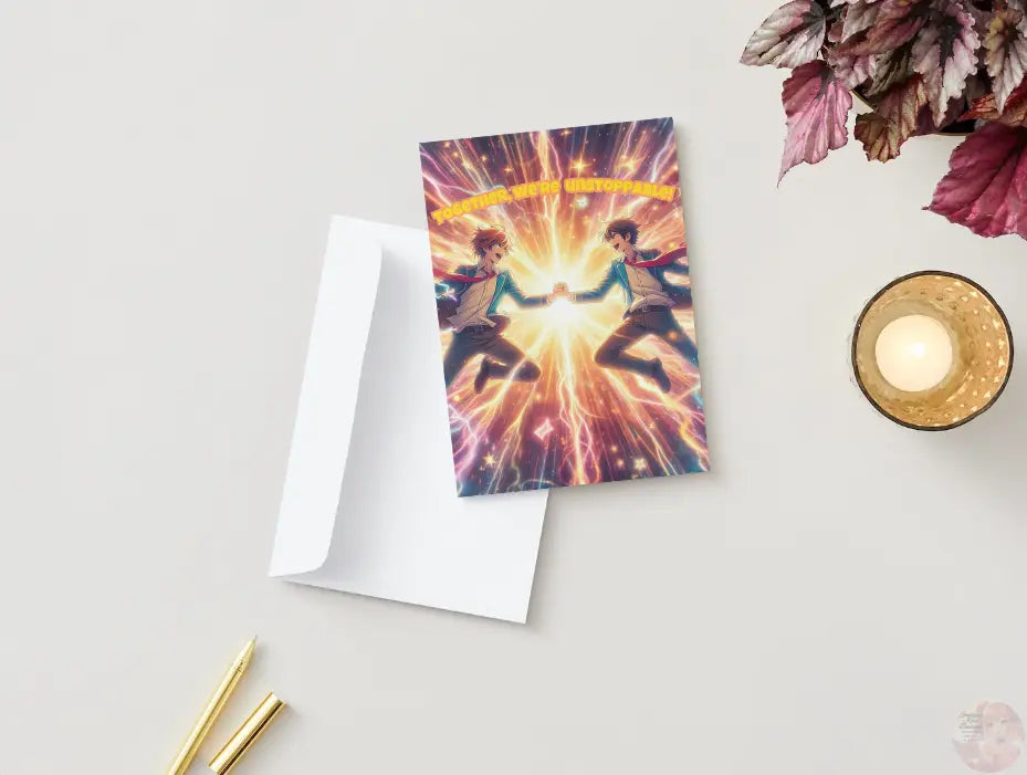 Power of Friendship – Anime Friendship Card - Goddess Kiss Boutique