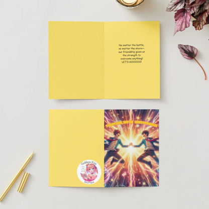 Power of Friendship – Anime Friendship Card - Goddess Kiss Boutique