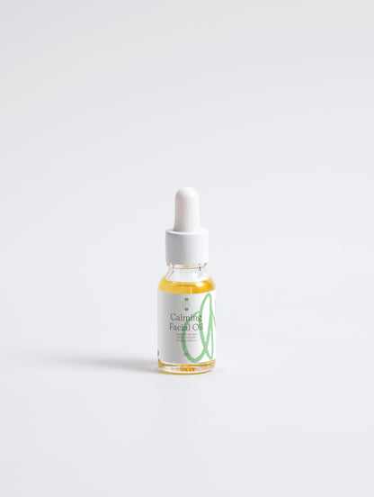 Calming Facial Oil with 1% Cannabidiol for Skin Calming Benefits