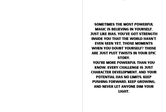 High School DxD Rias Gremory Support Card - "Your Power is Waiting"