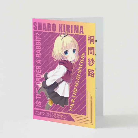 Is the Order a Rabbit? Sharo Kirima Support Card - "Your Strength is Waiting"