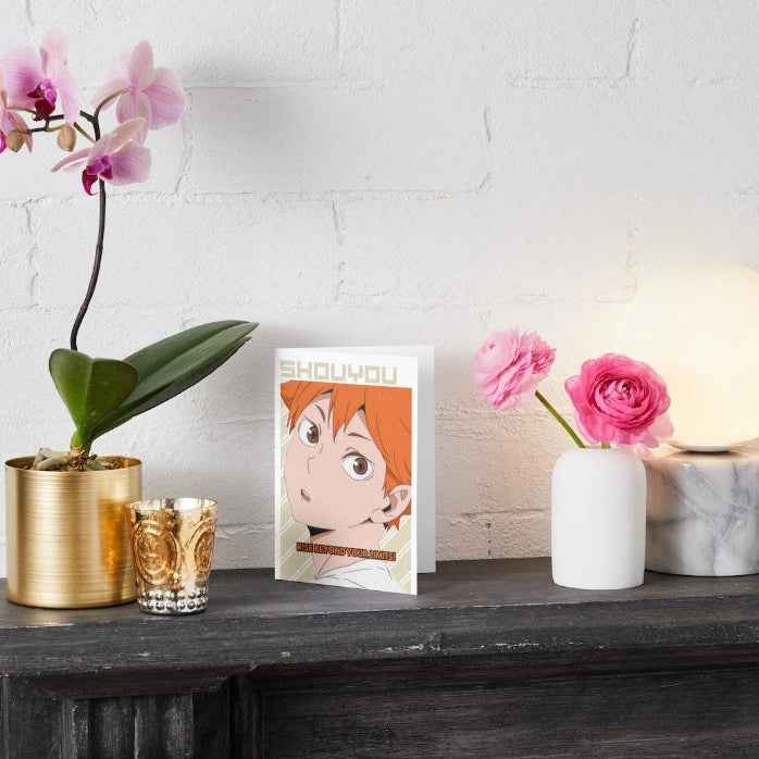 Haikyuu!! Shouyou Hinata Support Card - "Rise Beyond Your Limits!"