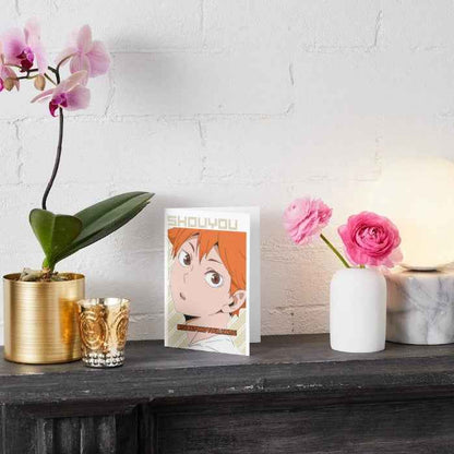 Haikyuu!! Shouyou Hinata Support Card - "Rise Beyond Your Limits!"