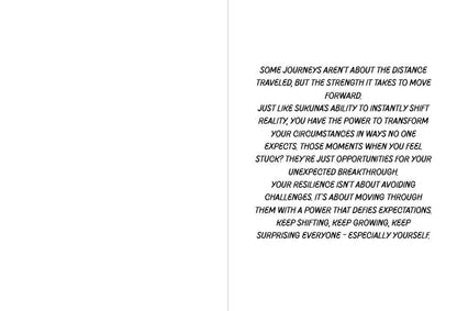 Jujutsu Kaisen Sukuna Ryomen Support Card - "Instant Transport: You've Got This"